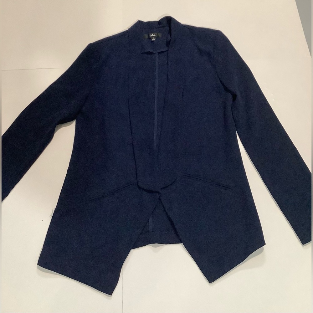 Lulu's Elegant Blue Blazer - Picture 2 of 5